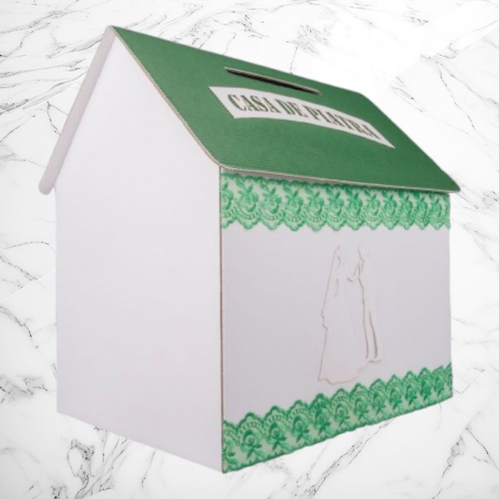 Casuta dar nunta verde