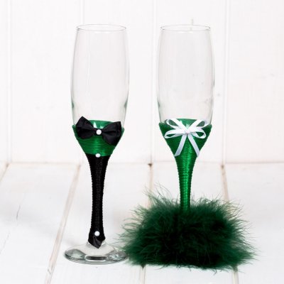 Set pahare verde nasi