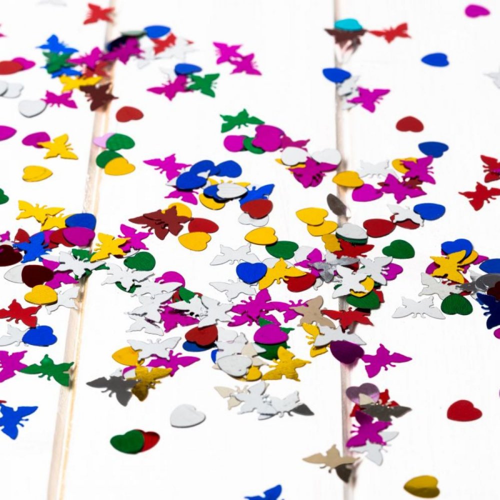 Confetti multicolor petrecere nunta
