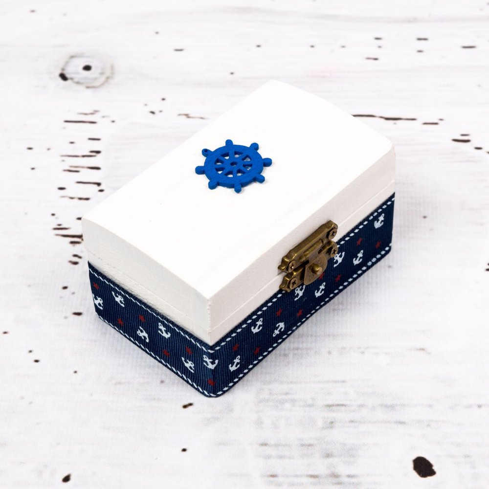 Cutiuta mot botez decor marin