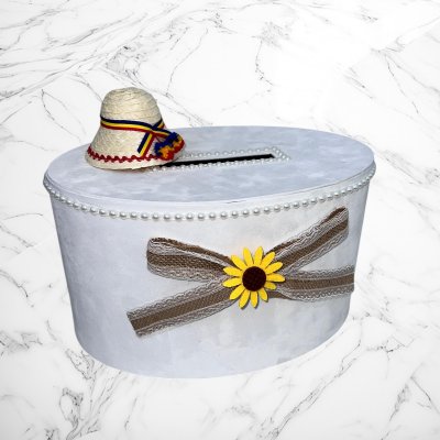 Cutie de dar model rustic