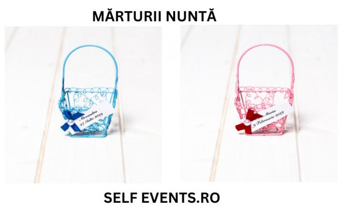 Marturii de Nuntă din sârmuliță – cadouri unice și elegante pentru invitați