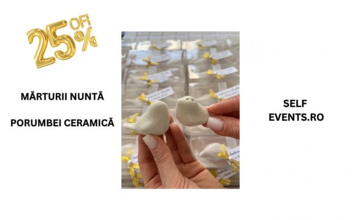 Măturii de nuntă: porumbei din ceramică - eleganță și semnificație în ziua specială