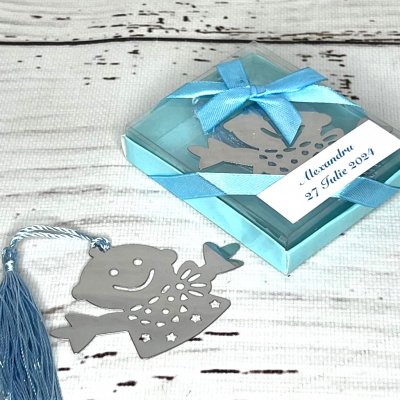 Marturii botez semn de carte baietel