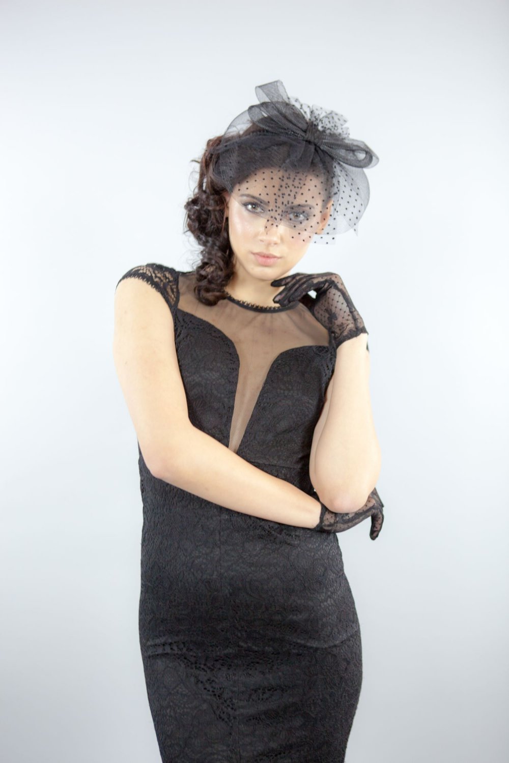Voaleta de ocazie BEATRICE, negru