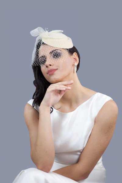 Voaleta de mireasa Bonita, ivory