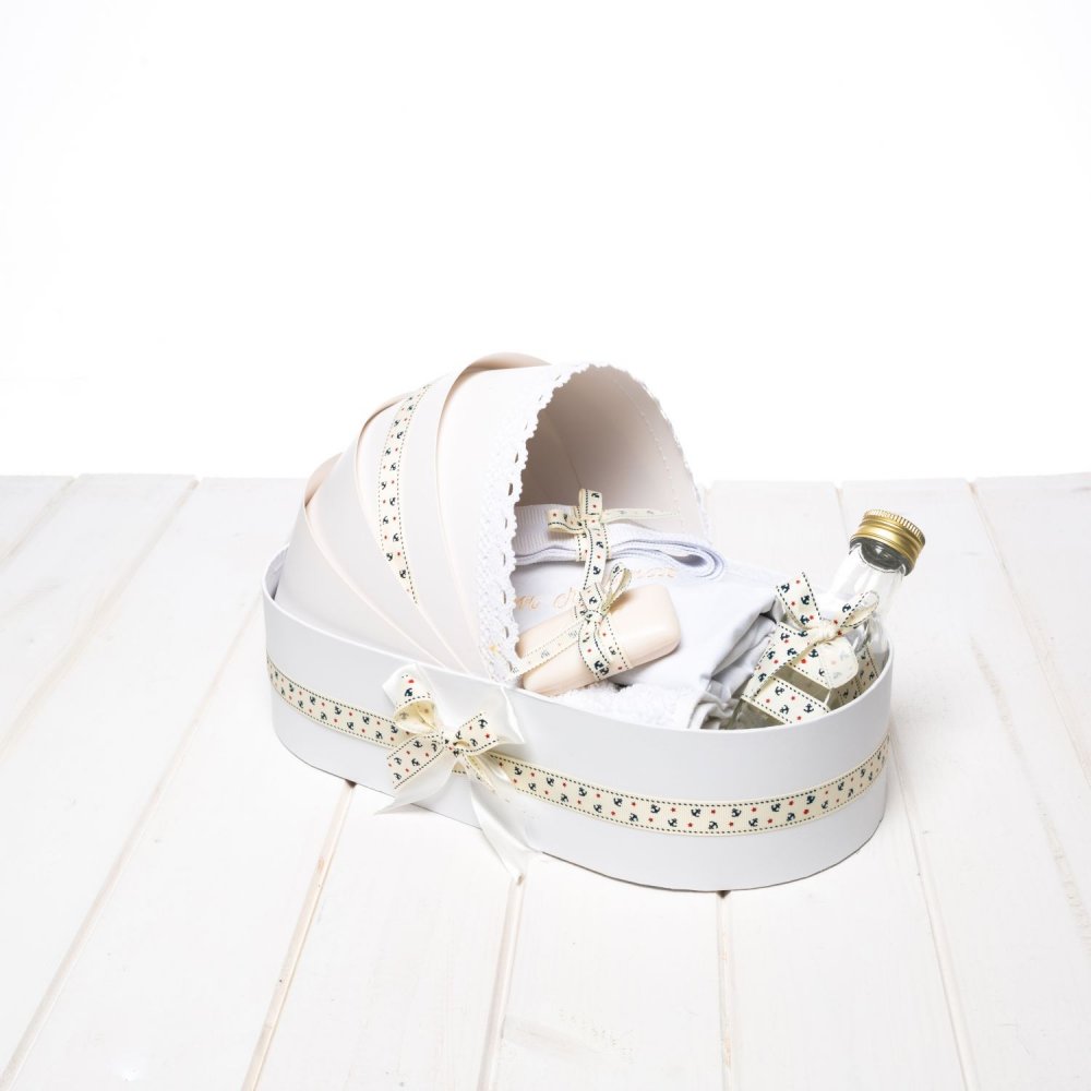Trusou ivory cu model ancora