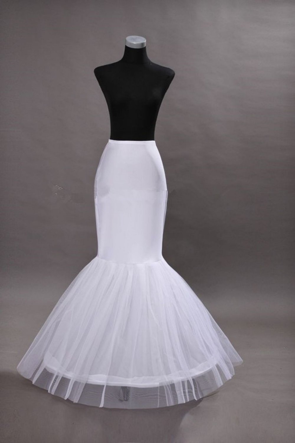 Jupon rochie de mireasa sirena cu un cerc