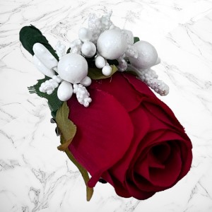 Cocarde nunta trandafiri rosii
